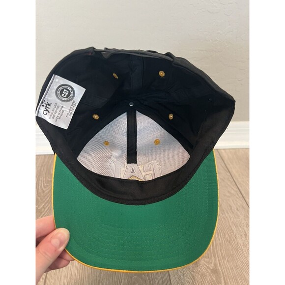CAT Caterpillar Hat Snapback Cap Embroidered Logo Tractor Cyrk Brand - Picture 3 of 5